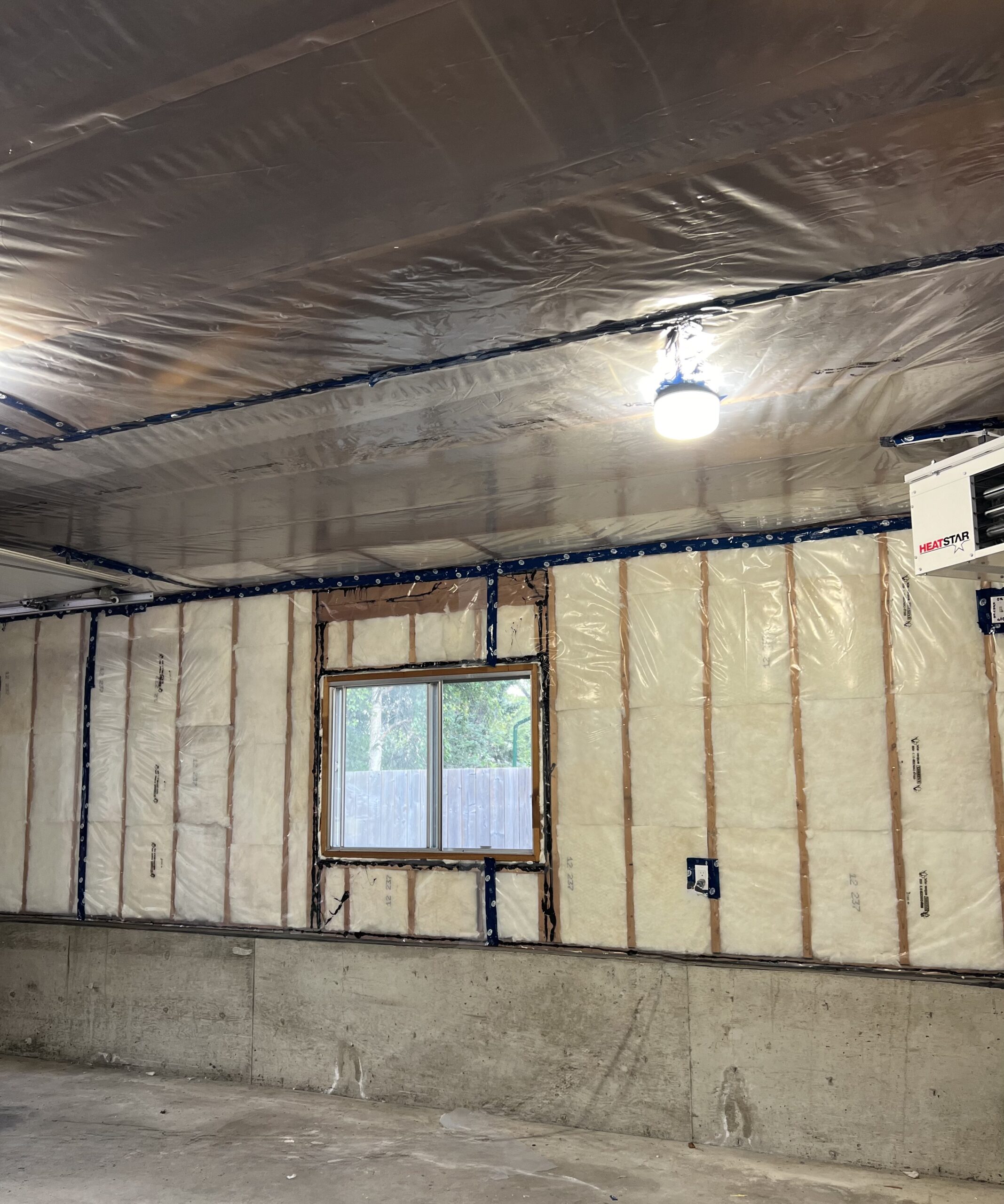 Garage insulation